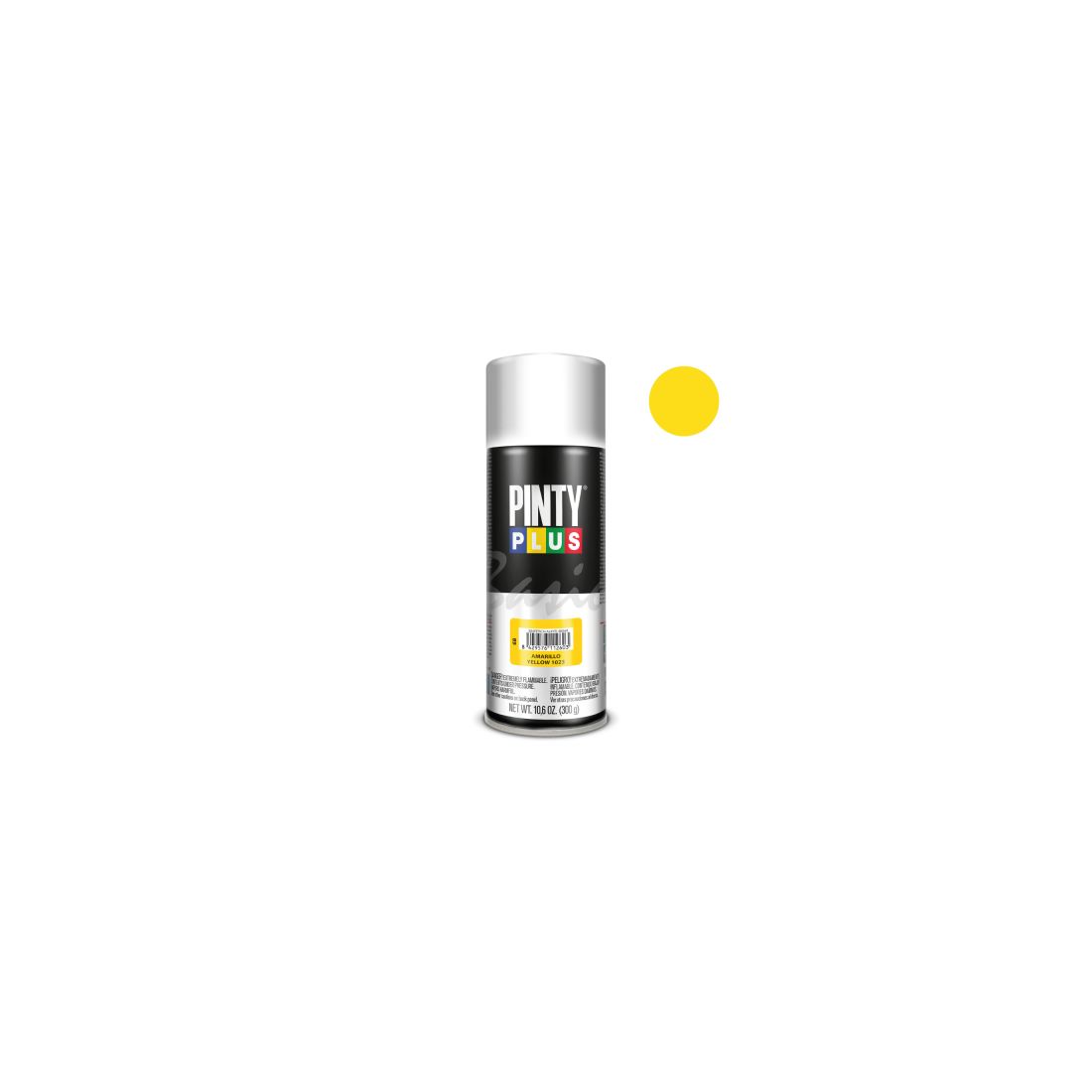 PINTY PLUS BASIC SPRAY PAINT TRAFFIC YELLOW GLOSS 400ML