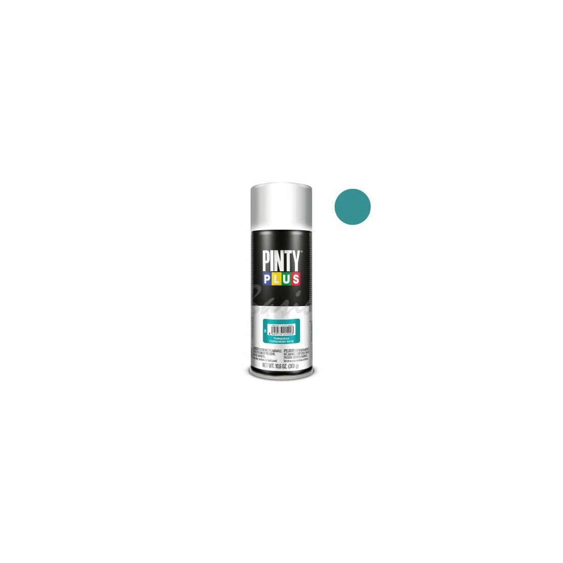 PINTY PLUS BASIC SPRAY PAINT TURQUOISE BLUE GLOSS 400ML
