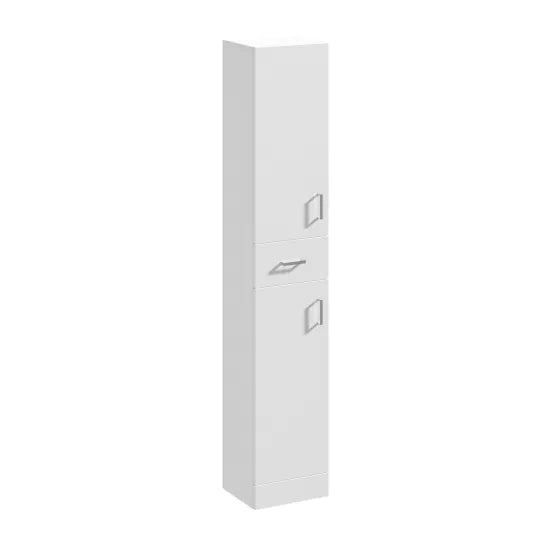 MAYFORD 350MM GLOSS TALL BOY C/W 2 FULL DOORS PRC161
