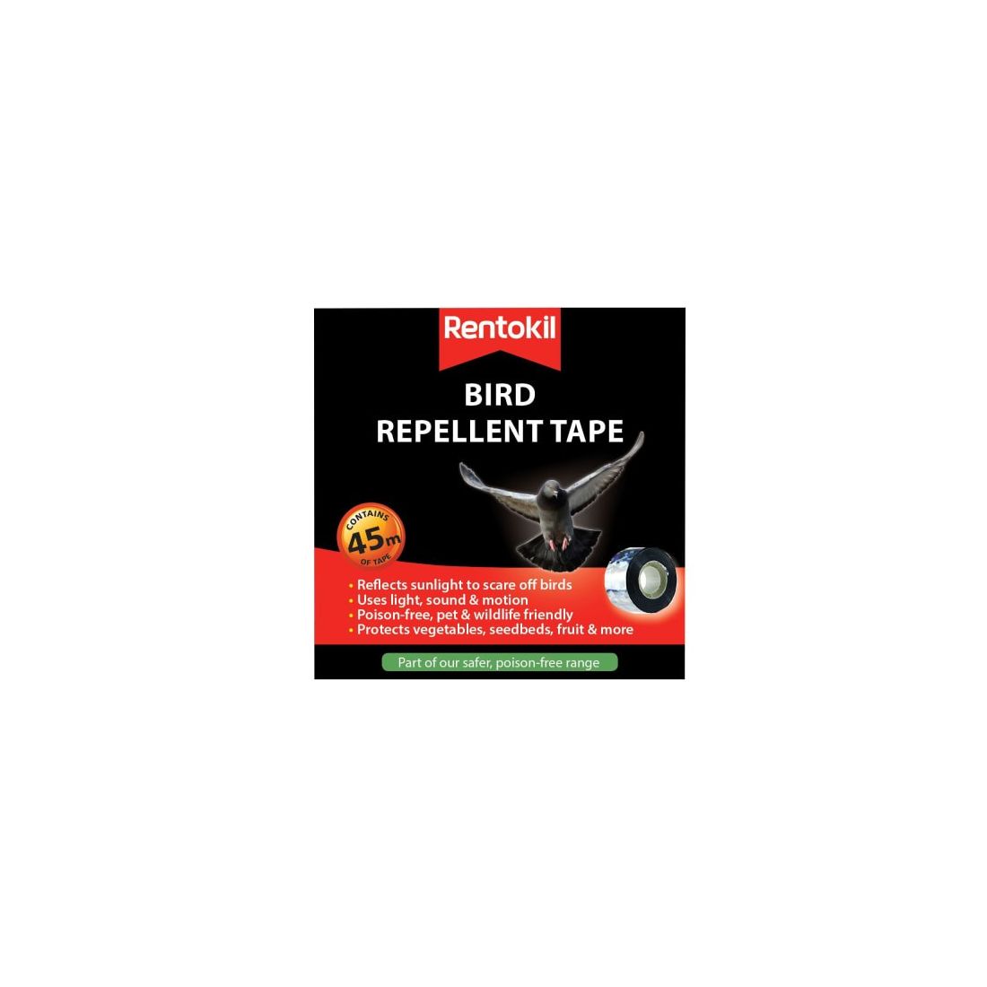 Rentokil Bird Repellent Tape 45m