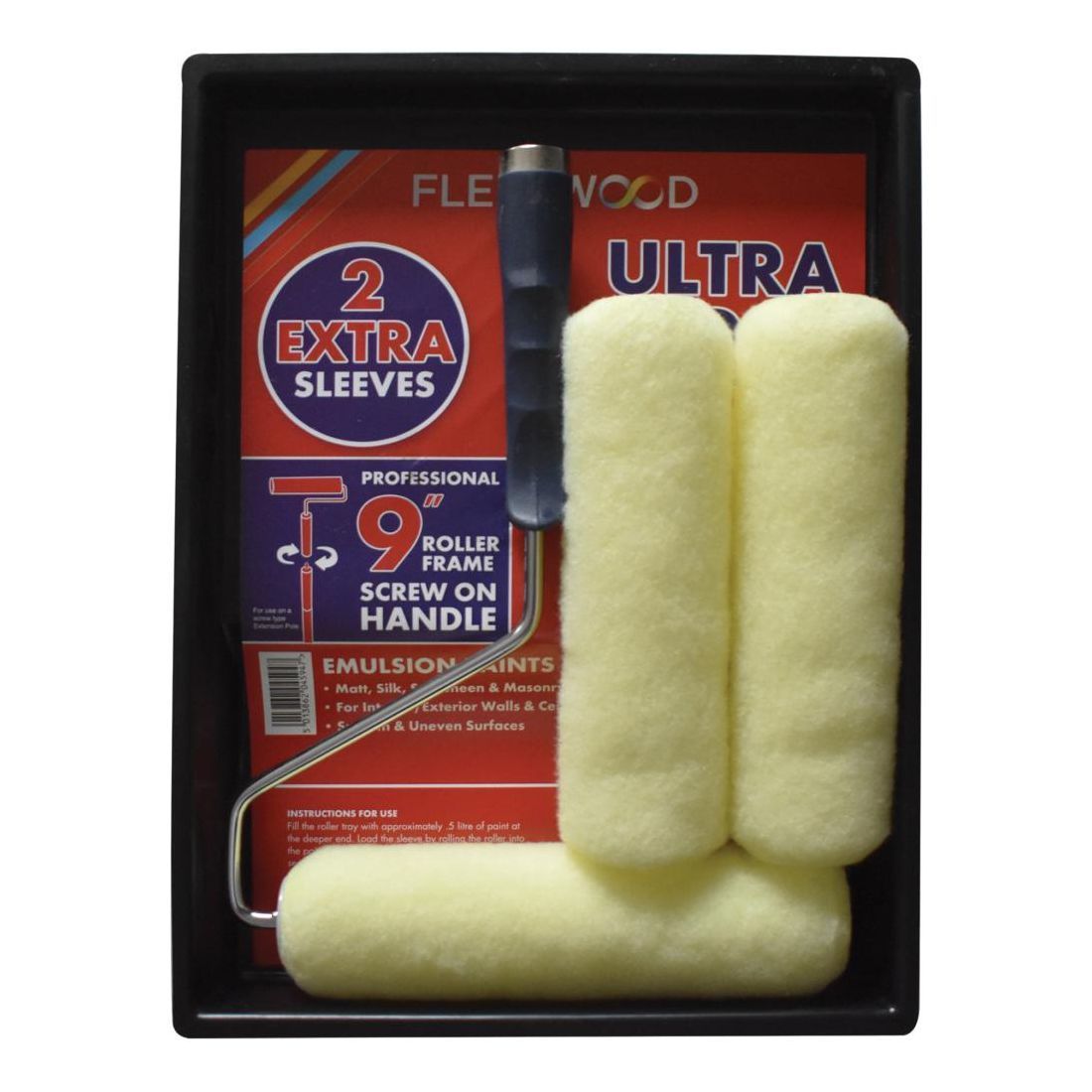 FLEETWOOD ULTRA PRO ROLLER SLEEVE & TRAY SET 9"