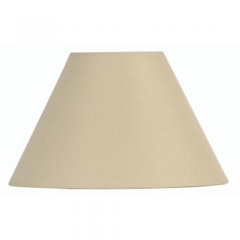 shade 12 inch cotton coolie beige