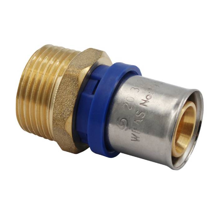 3/4" X 20MM STRAIGHT COUPLER MI X P