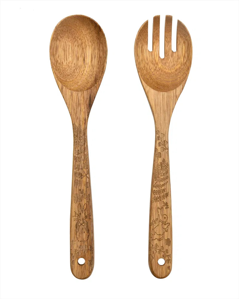 PETER RABBIT SALAD SERVERS
