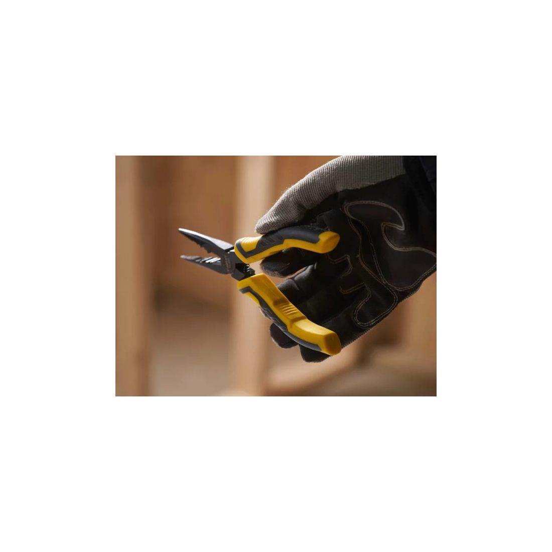 Stanley ControlGrip™ Long Nose Cutting Pliers 200mm