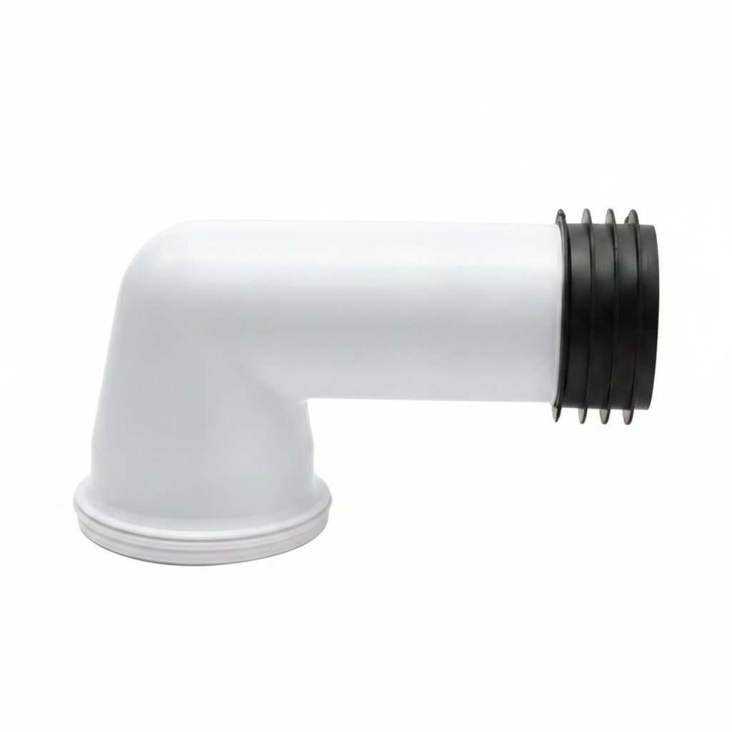 FLUIDMASTER 90 DEG LONG FLEXI PAN CONNECTOR 400- 730 ZB38405
