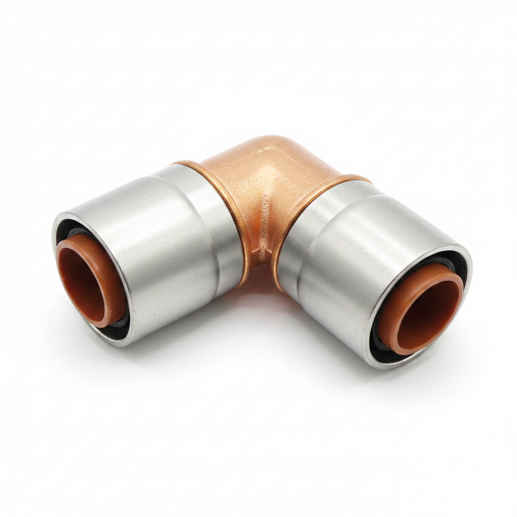 3/4 QUALPEX CRIMP ELBOW