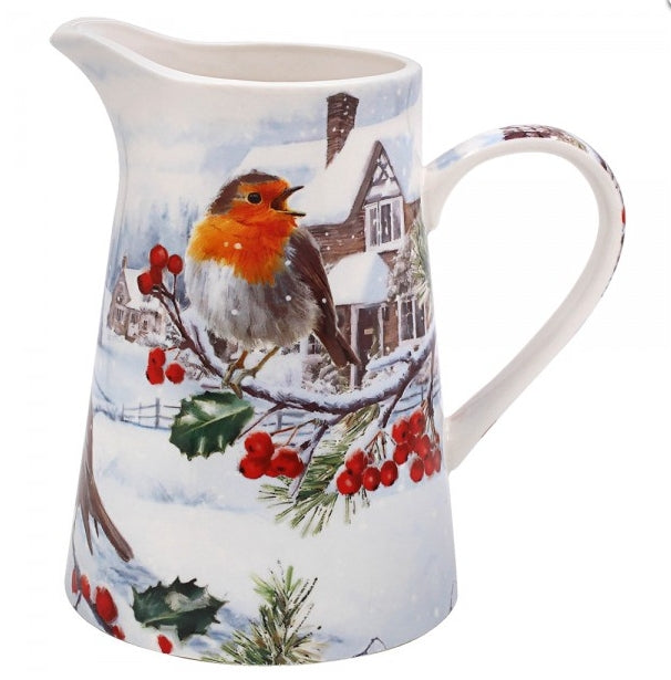 XMAS ROBIN JUG