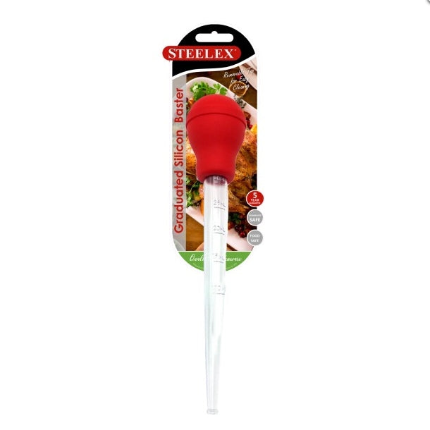 STEELEX GRADUATED SILICONE BASTER