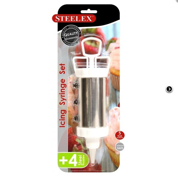 STEELEX ICING SYRINGE SET