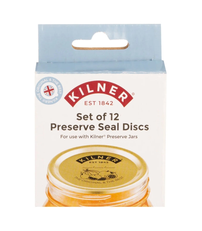 SET OF 12 PRESERVE LIDS