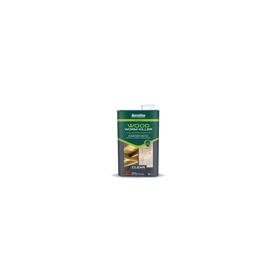 BARRETTINE WATER BASED WOODWORM KILLER 1L RELAY