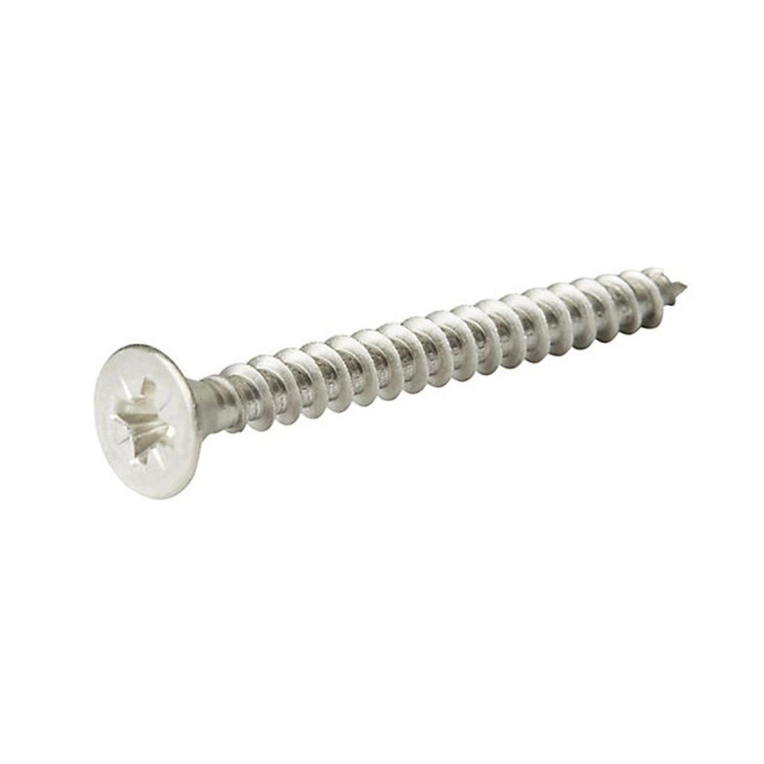 RAWLPLUG STAINLESS STEEL WOOD SCREWS 5.0 X 40MM 100 BOX
