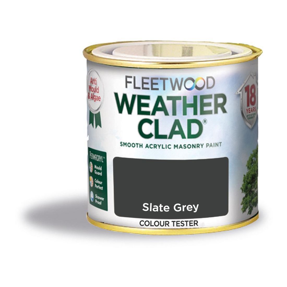 Fleetwood Weatherclad Slate Grey 250ml