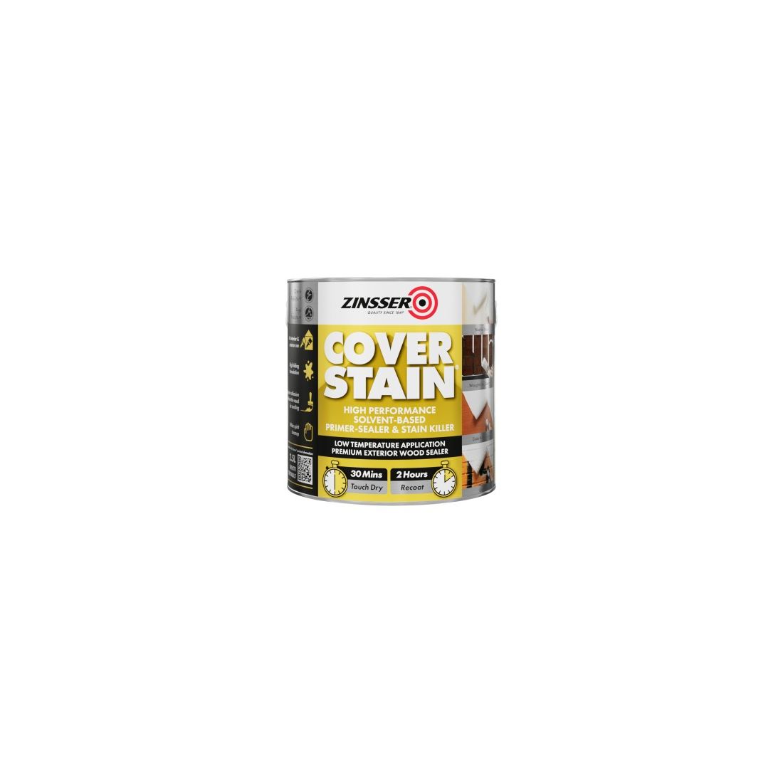ZINSSER COVER STAIN PRIMER SEALER 2.5L