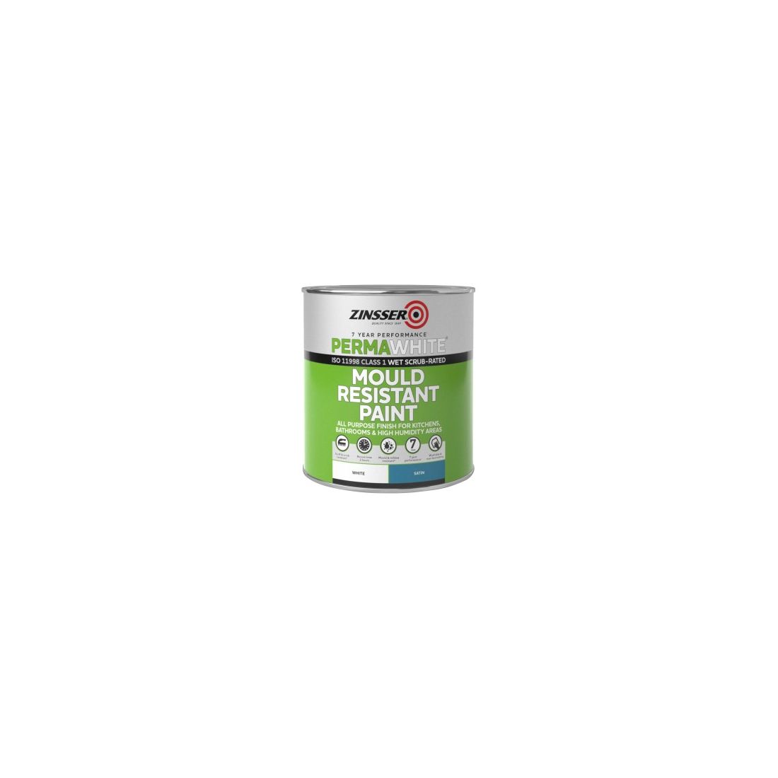 Zinsser Perma White Interior Satin 1L