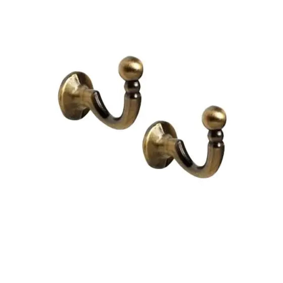 tie back hooks antique brass