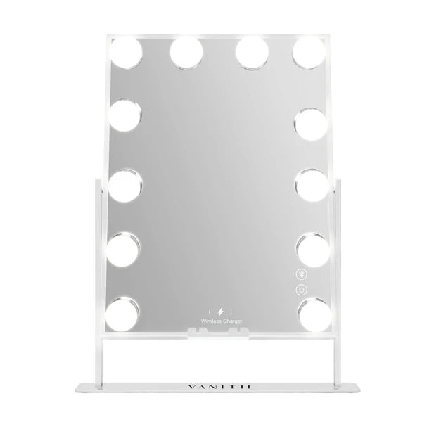 VANITY MUSIC MIRROR WHITE