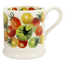 VEGETABLE GARDEN TOMATOE 1/2 PINT MUG