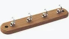 PINE 4 HOOK KEY RACK