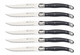 6 PIECE DE LUXE STEAK KNIFE SET