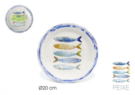 ALGON 20CM PAPER PLATE PACK OF 10