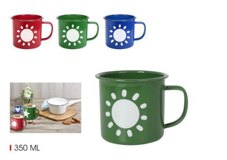 ENAMEL MUG