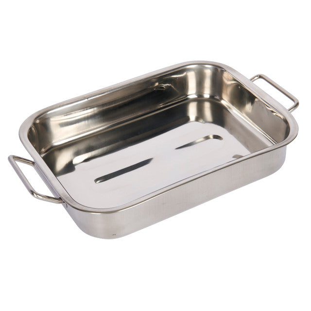 KITCHEN CRAFT STAINLESS STEEL ROASTING PAN 27.5CM X 20CM