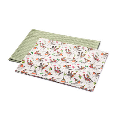 MK TIPPERLEYHILL TEA TOWEL SET 2