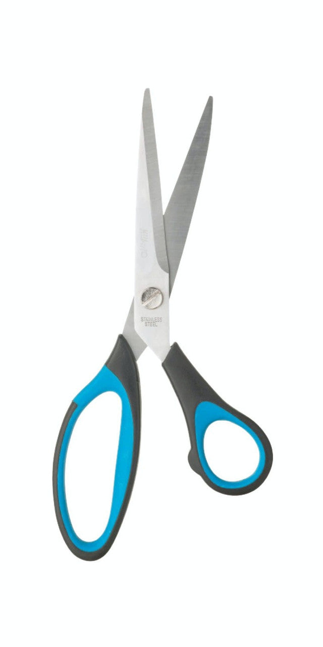 KITCHEN CRAFT MULTI-PURPOSE 21CM SOFT GRIP HANDLED SCISSORS