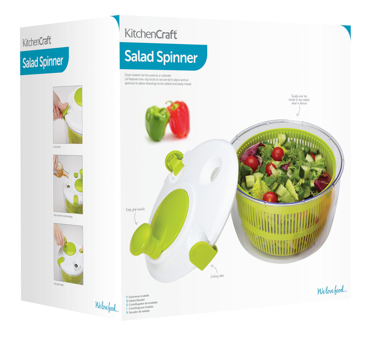KITCHEN CRAFT SALAD SPINNER