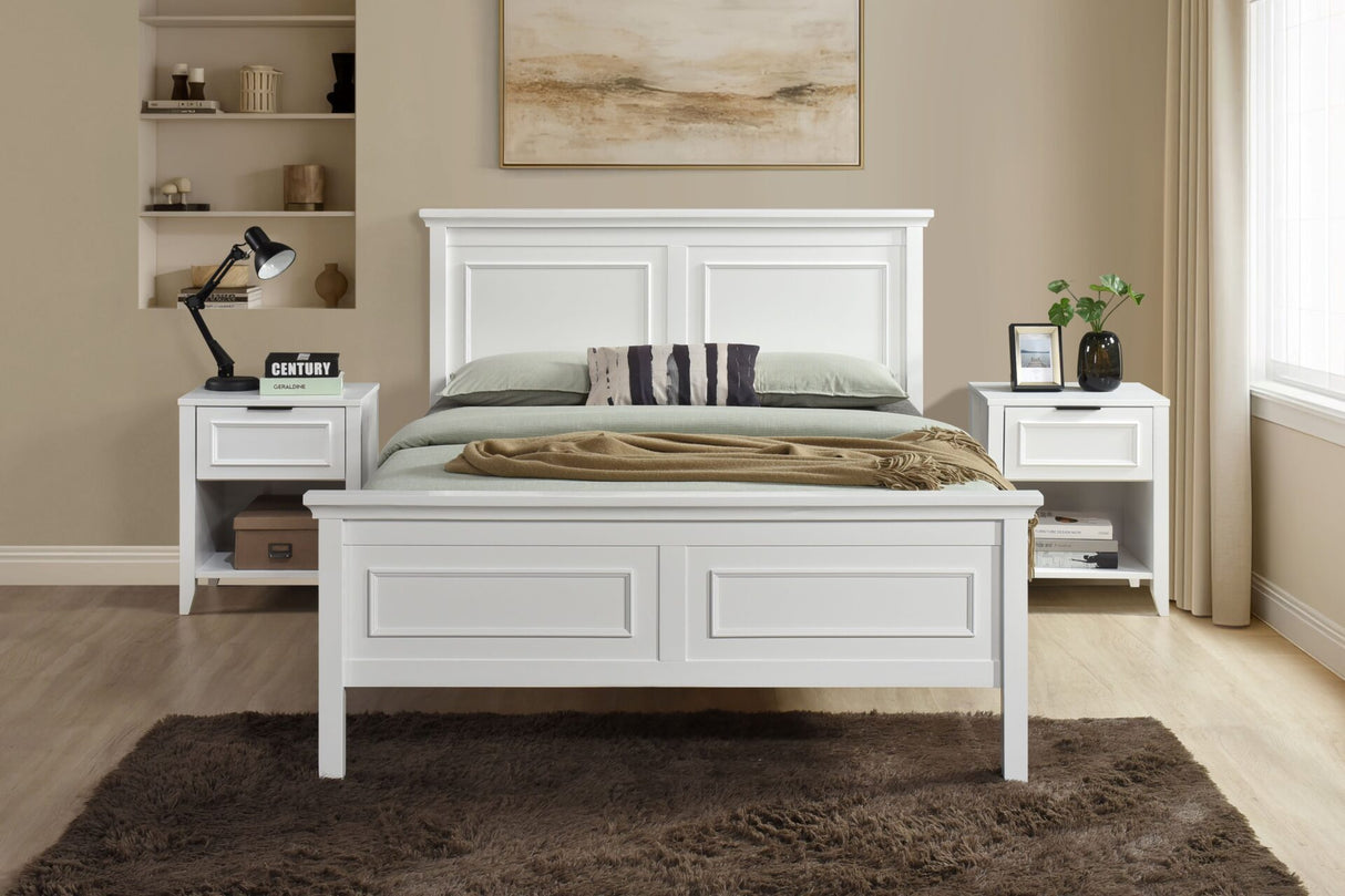 MOLLIE WHITE Bedside LOCKER