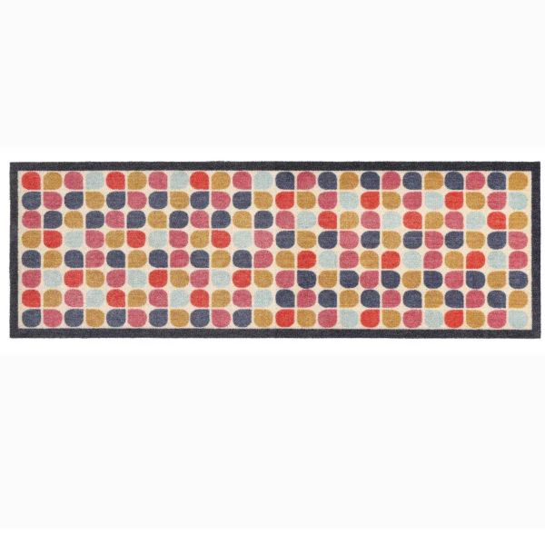 MAT RETRO CLOVER RUNNER 50 X 150 CM