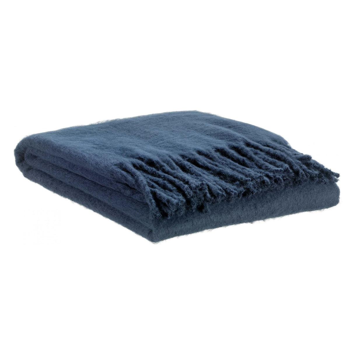 THROW PLAIN 130 X 160 CM PLAIN MARINE 100% RECYCLED POLYESTER