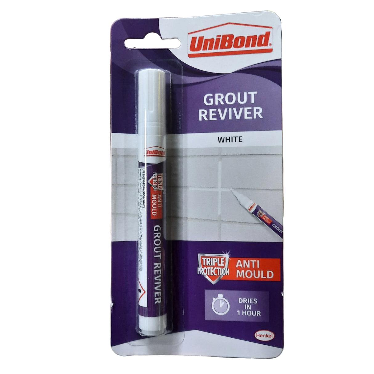Unibond Grout Reviver Pen 7ml