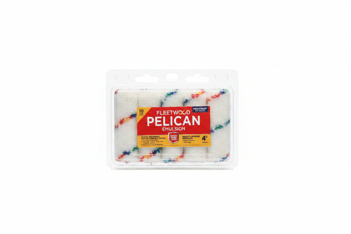 Fleetwood Pelican Emulsion Sleeve 4″ Pack of 10