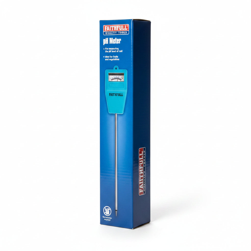 Faithfull pH Meter 200mm Long Probe