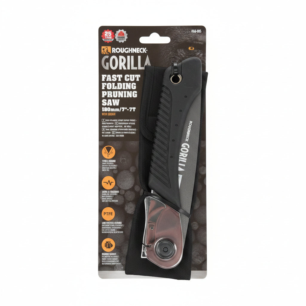Roughneck GORILLA® Fast Cut Folding Pruning Saw 180mm