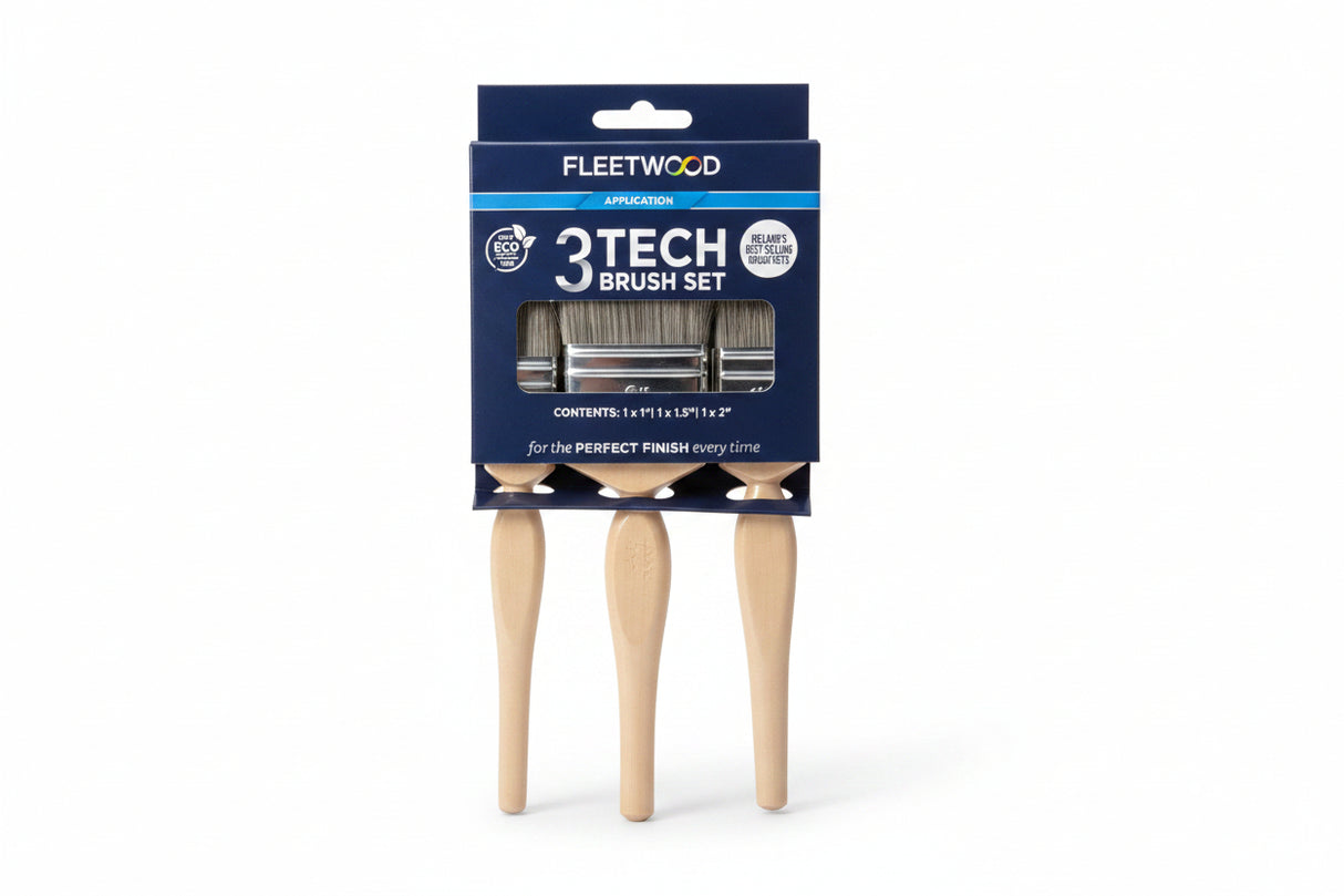 Fleetwood 3 Tech Brush Set