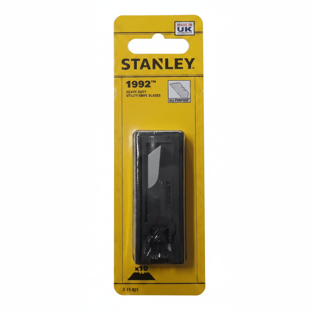 Stanley 1992B Knife Blades Heavy-Duty Pack of 10