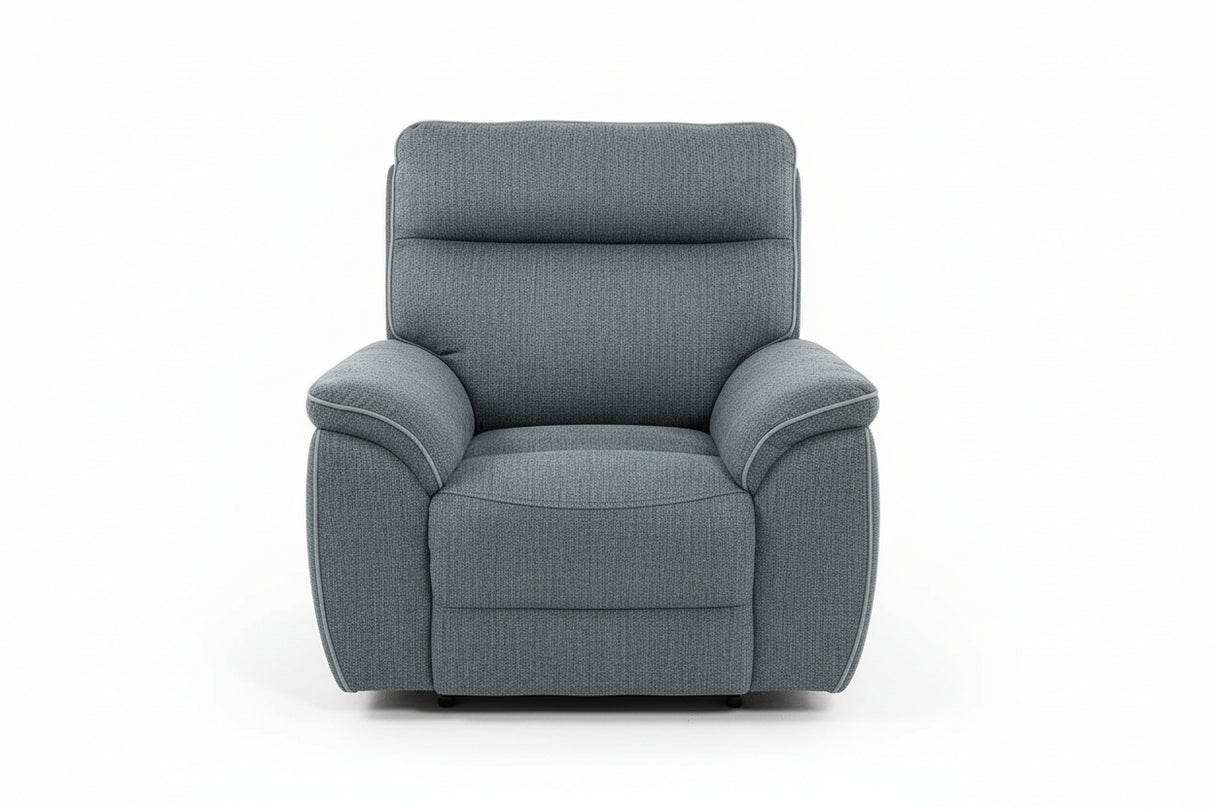 Astrid Single Recliner - Dark Grey