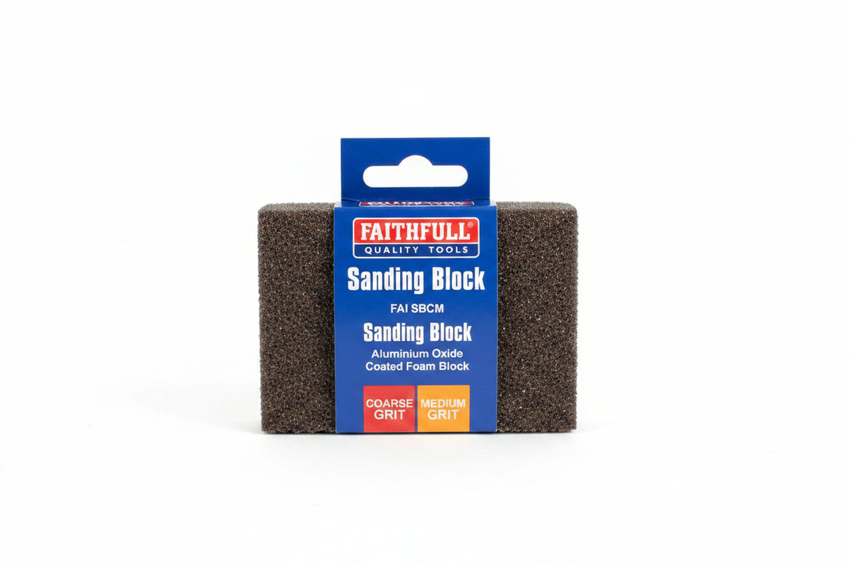 Faithfull Sanding Block Medium/Coarse