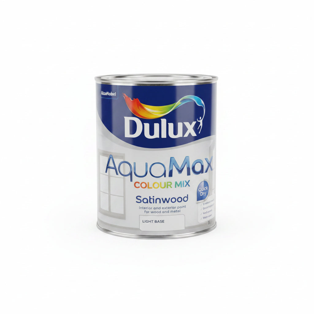 Dulux Aquamax Satinwood Light Base 1l