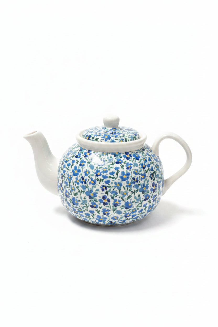 BLUE DAISY TEAPOT