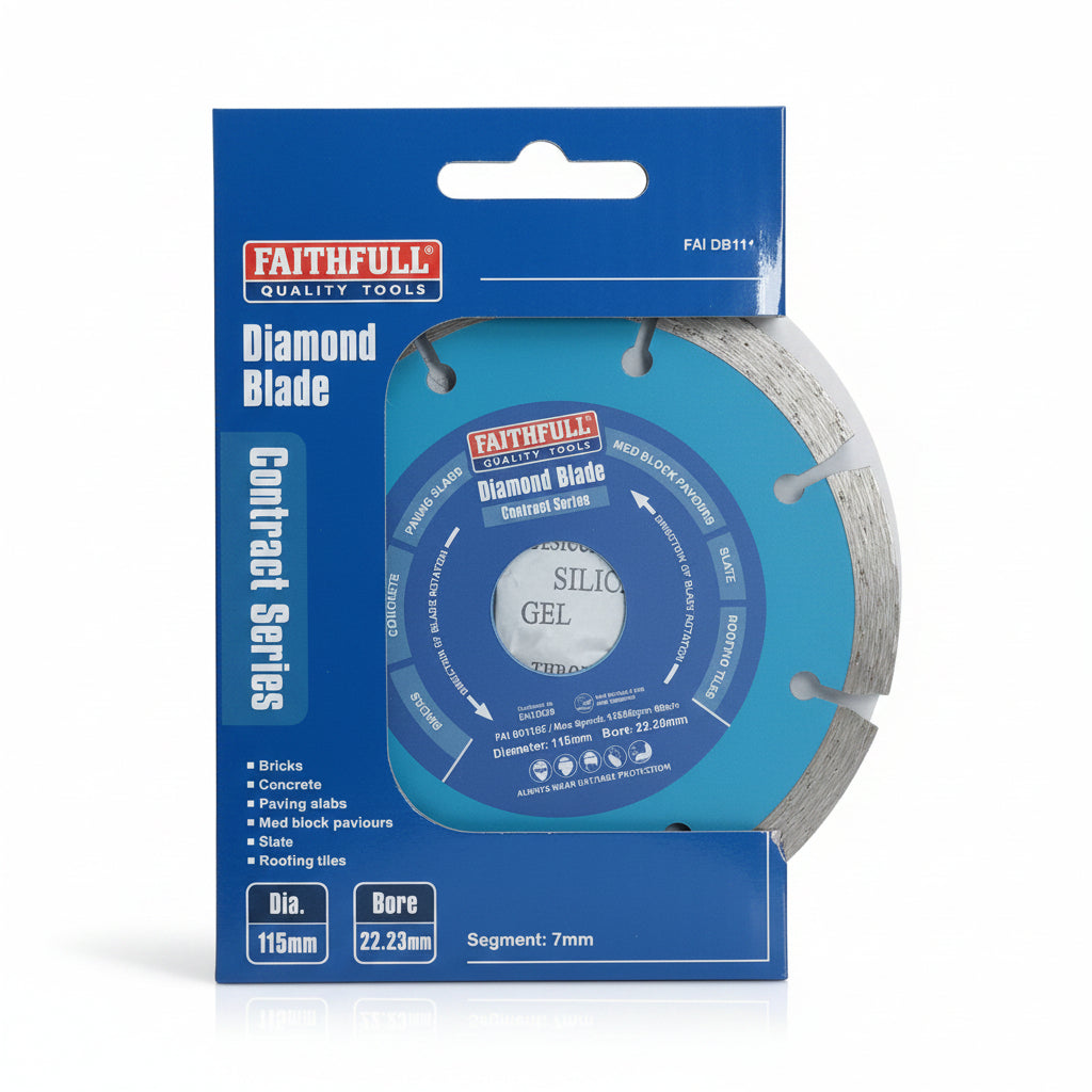 Faithfull Contract Diamond Blade 115mm x 22.2mm