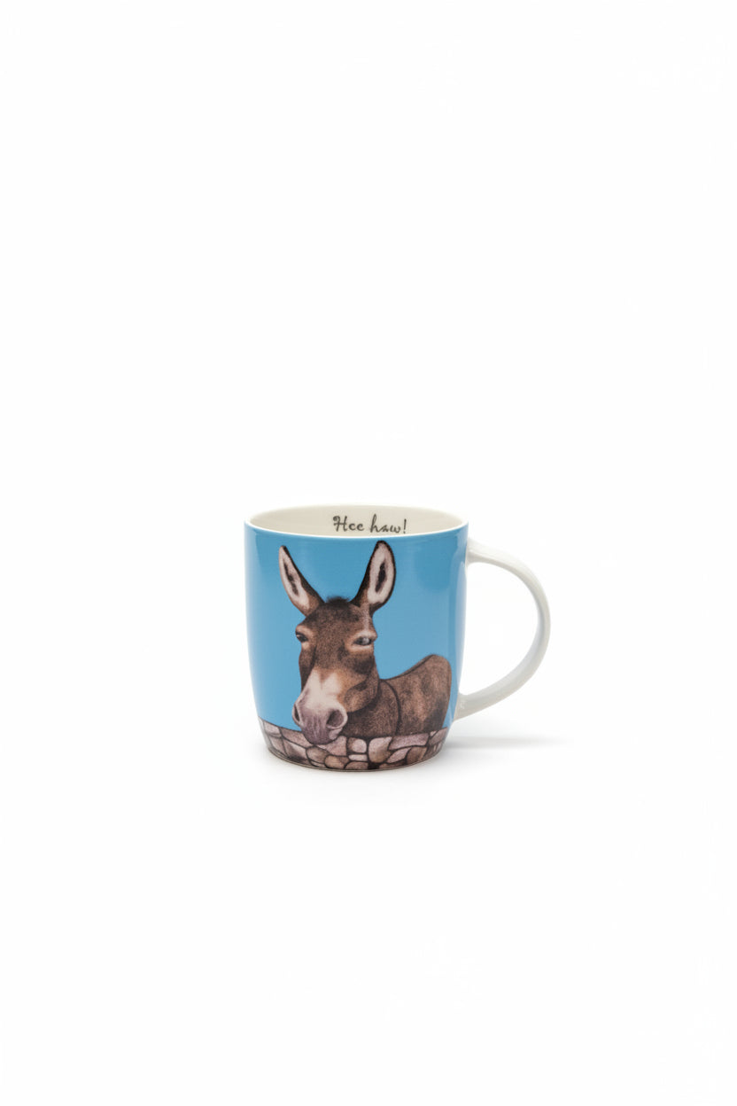 NEW FARM ANIMAL MUG DONKEY