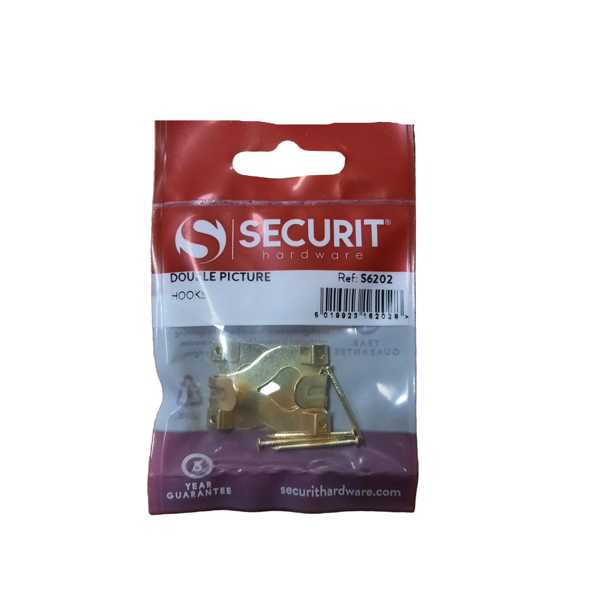 Double Picture Hooks Pack of 2