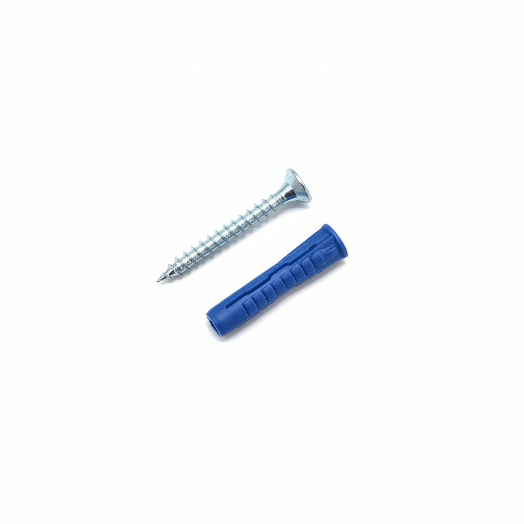 Rawlplug 4 All Universal Plug 5mm with Screws Pack of 20
