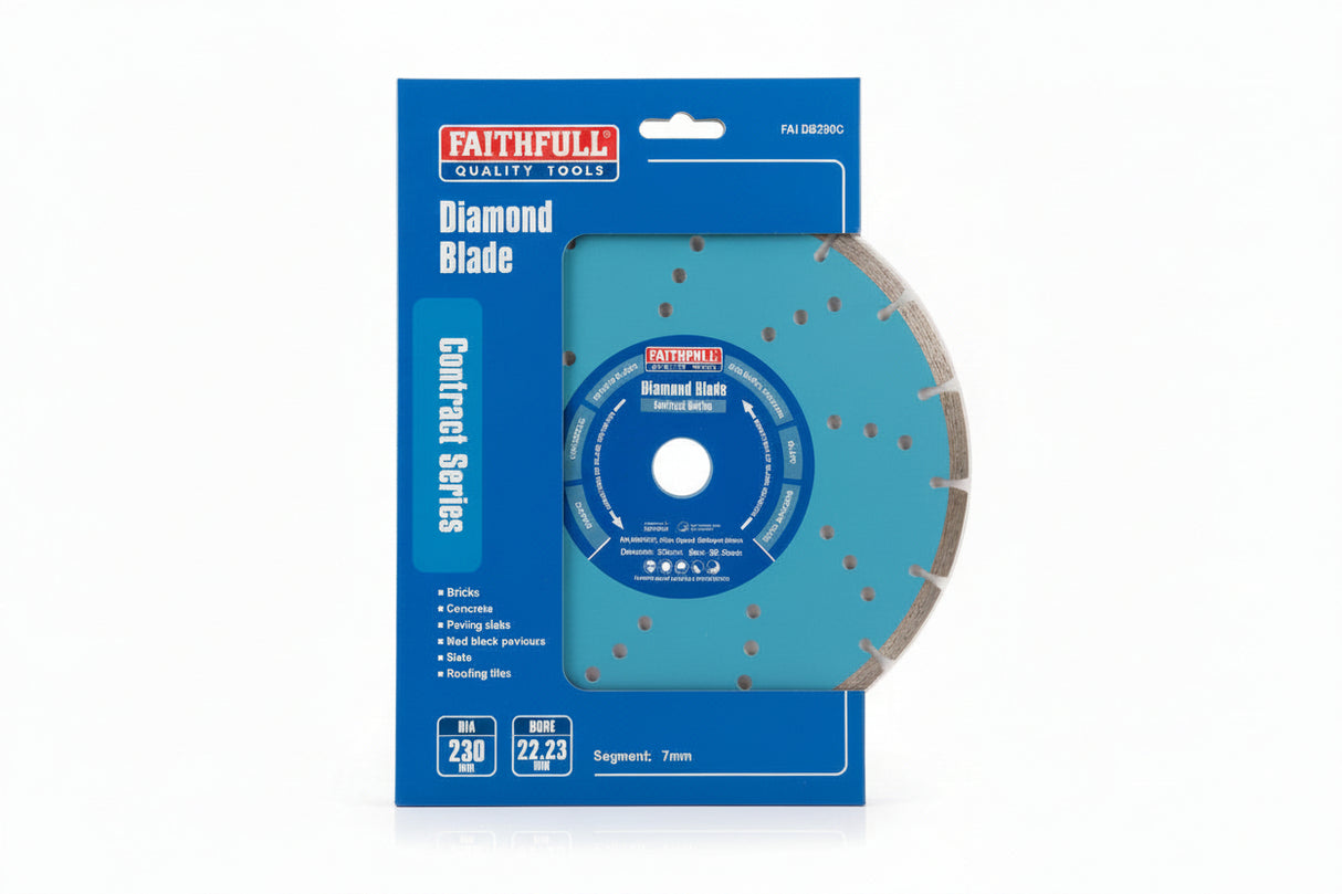 Faithfull Contract Diamond Blade 230mm x 22.2mm