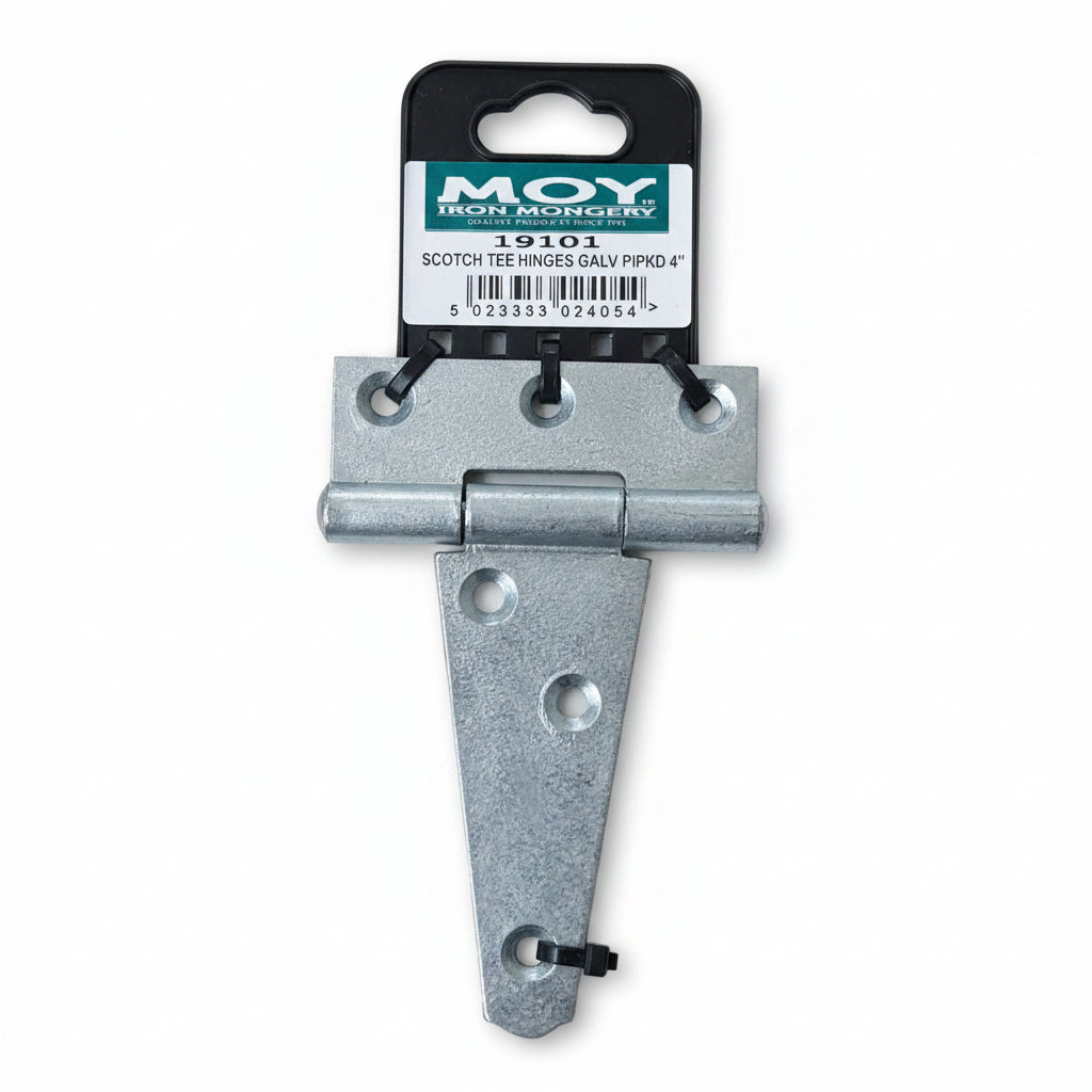 Scotch Tee Hinges Galvanised 4"